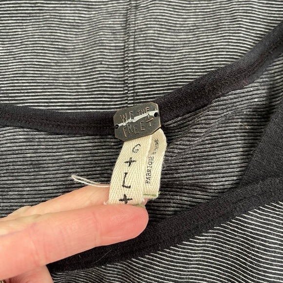 Free People Blouse with Puffy Cap Sleeves - Picture 12 of 13